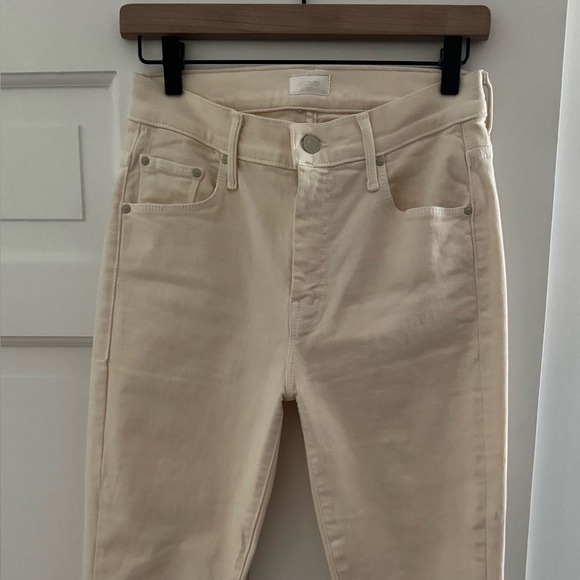 MOTHER Denim - MOTHER Jeans Off White